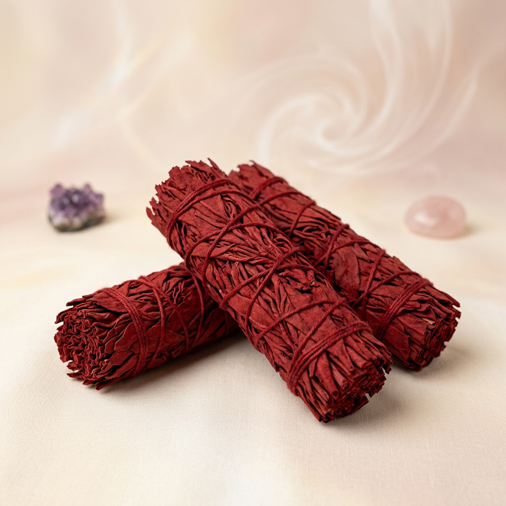 Drachenblut White Sage Smudge Stick 10 cm – kraftvolles Räucherwerk für Schutz, Reinigung, Erfolg & Rituale