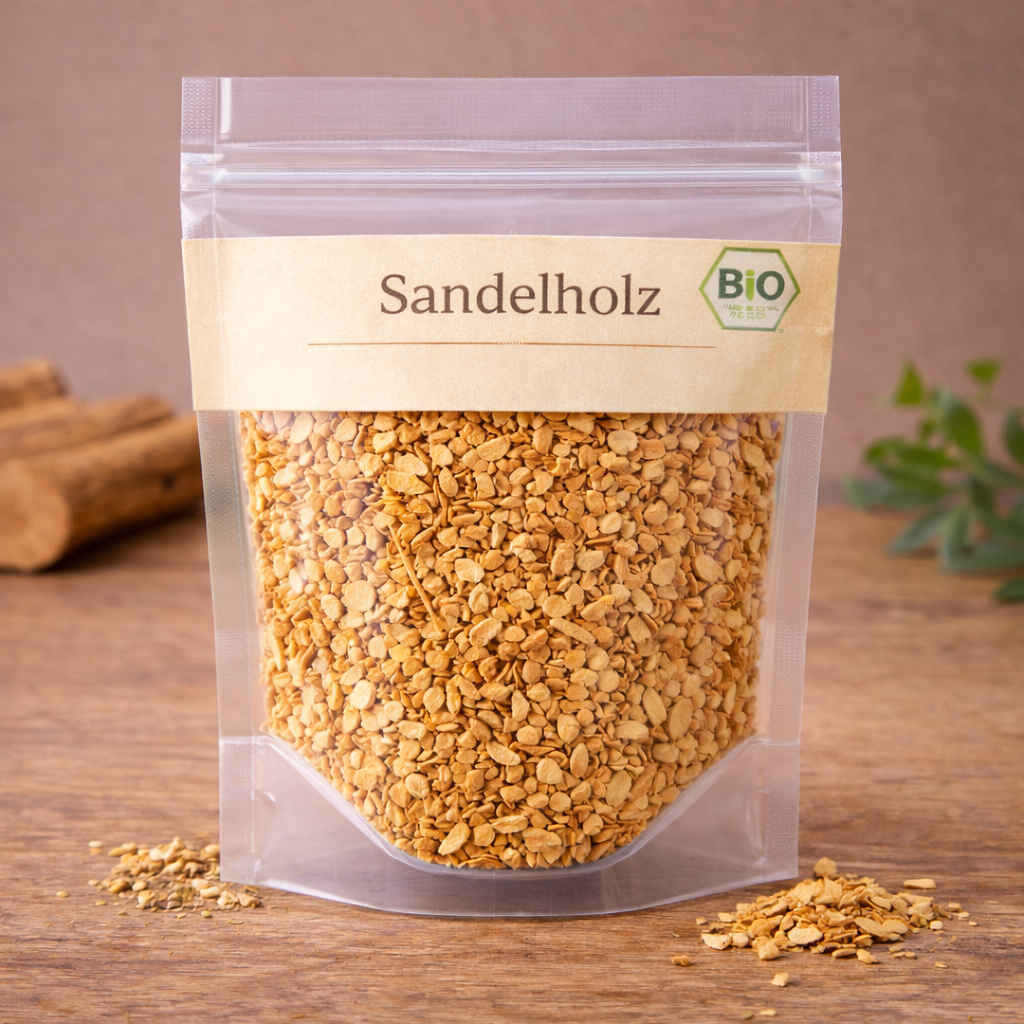 Sandelholz – Bio Räucherwerk (helle Splitter)