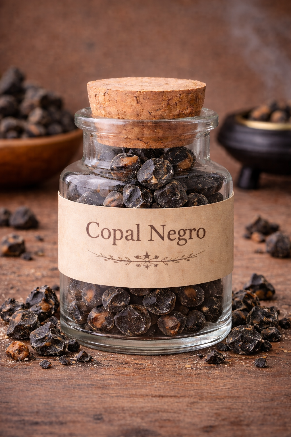 Copal Negro – Räucherharz (kleine Stücke)