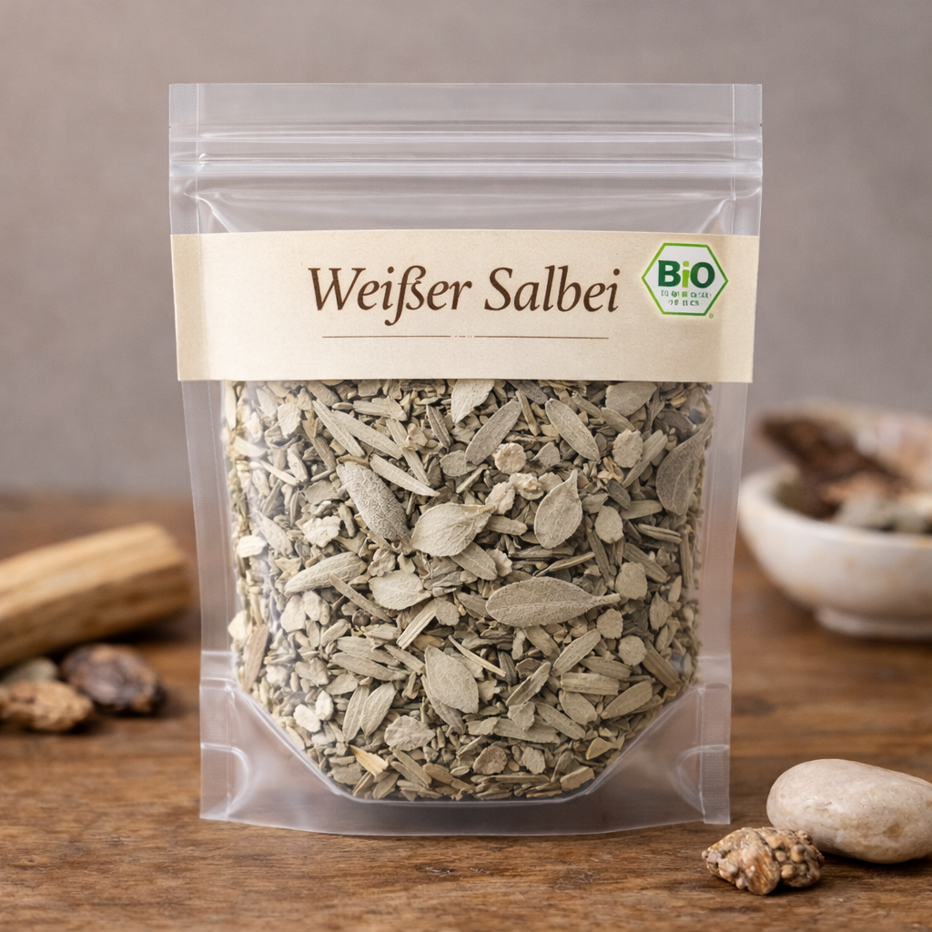 Weißer Salbei – Bio Räucherwerk (geschnitten)