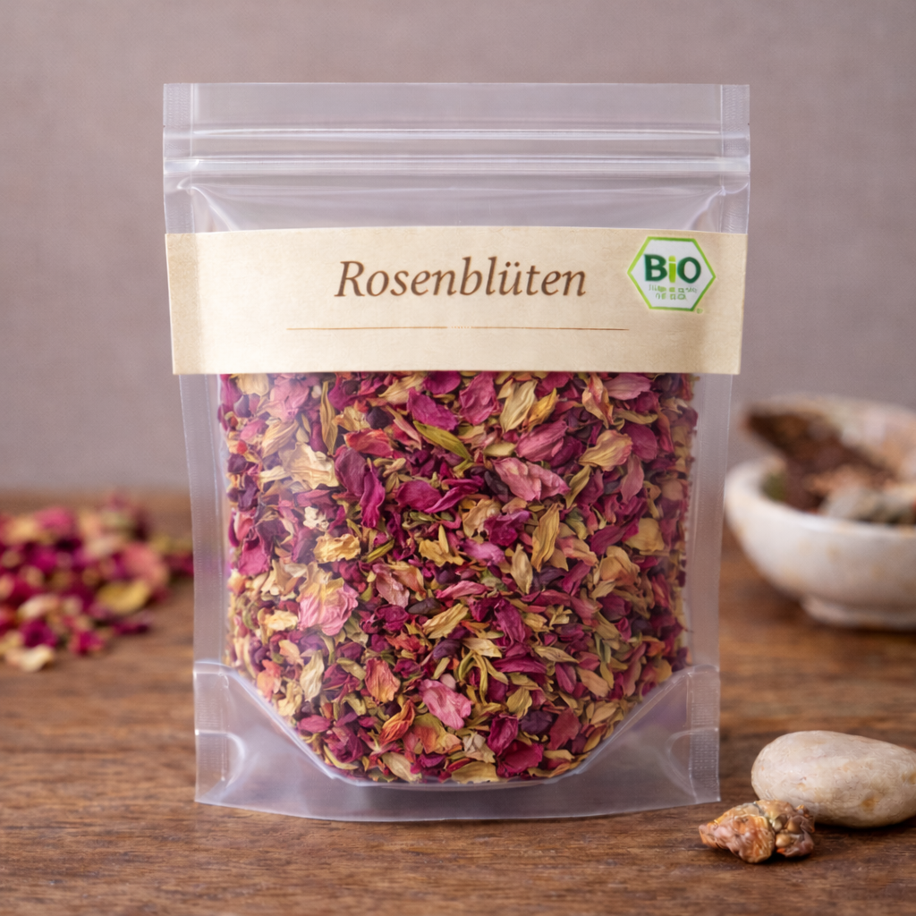 Rosenblüten – Bio Räucherwerk (ganz)