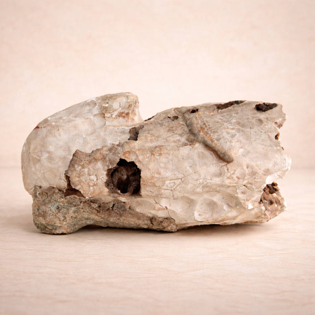 Amethyst Druse mit Seepocken – Sammlerobjekt