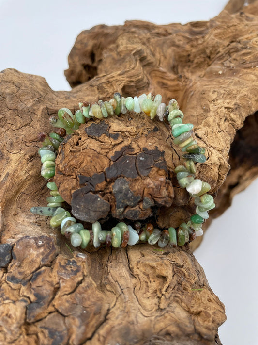 Chrysopras Armband